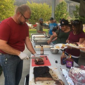 Serving BBQ in Twin Falls